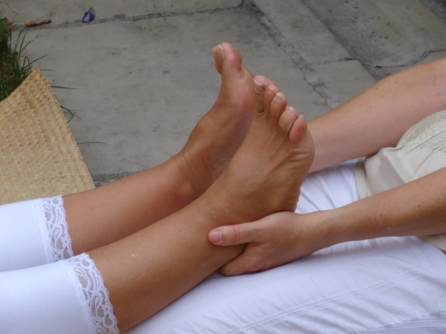 Massage des pieds